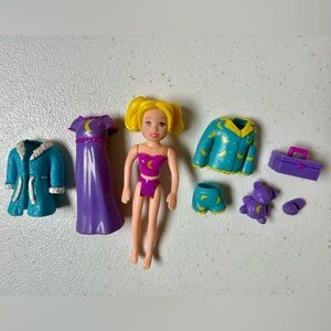 Vintage 2002 Polly Fashion "Totally Trendy" slumber party